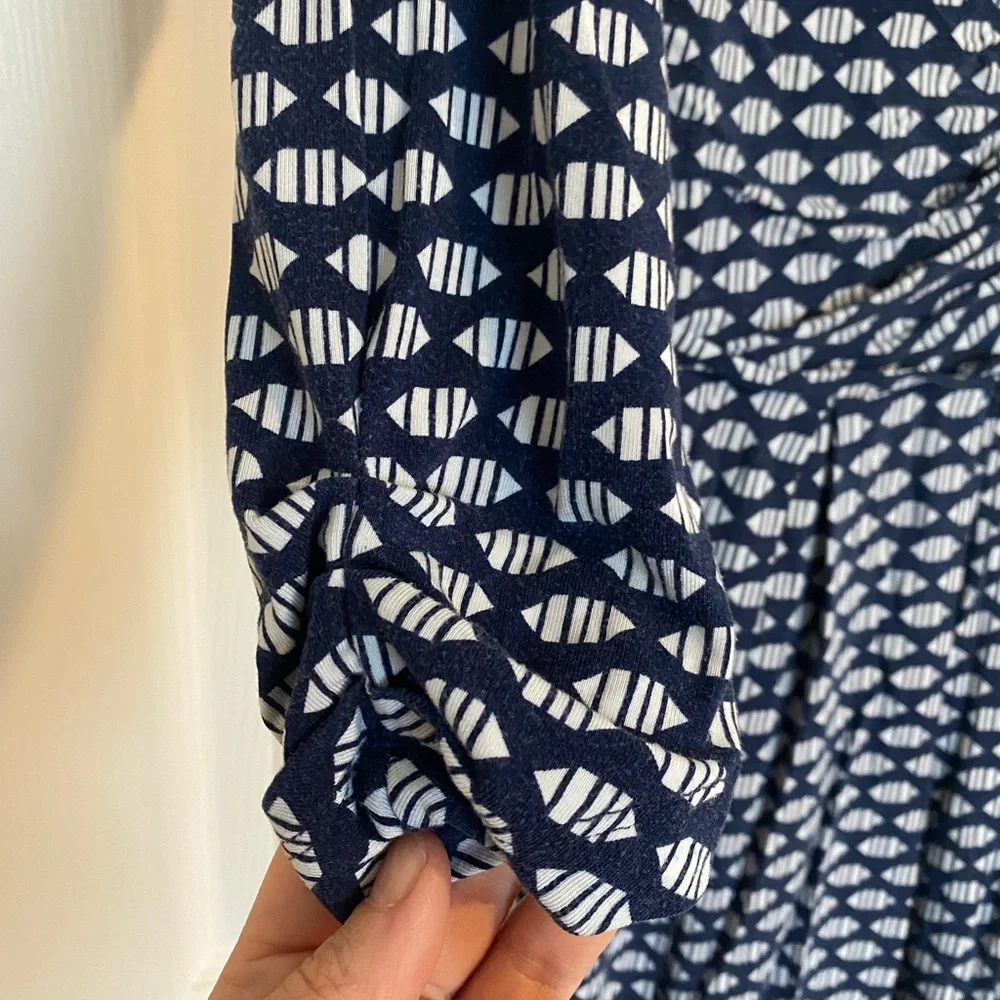 Tart Ruched A-Line Pattern Dress - Picture 3 of 13